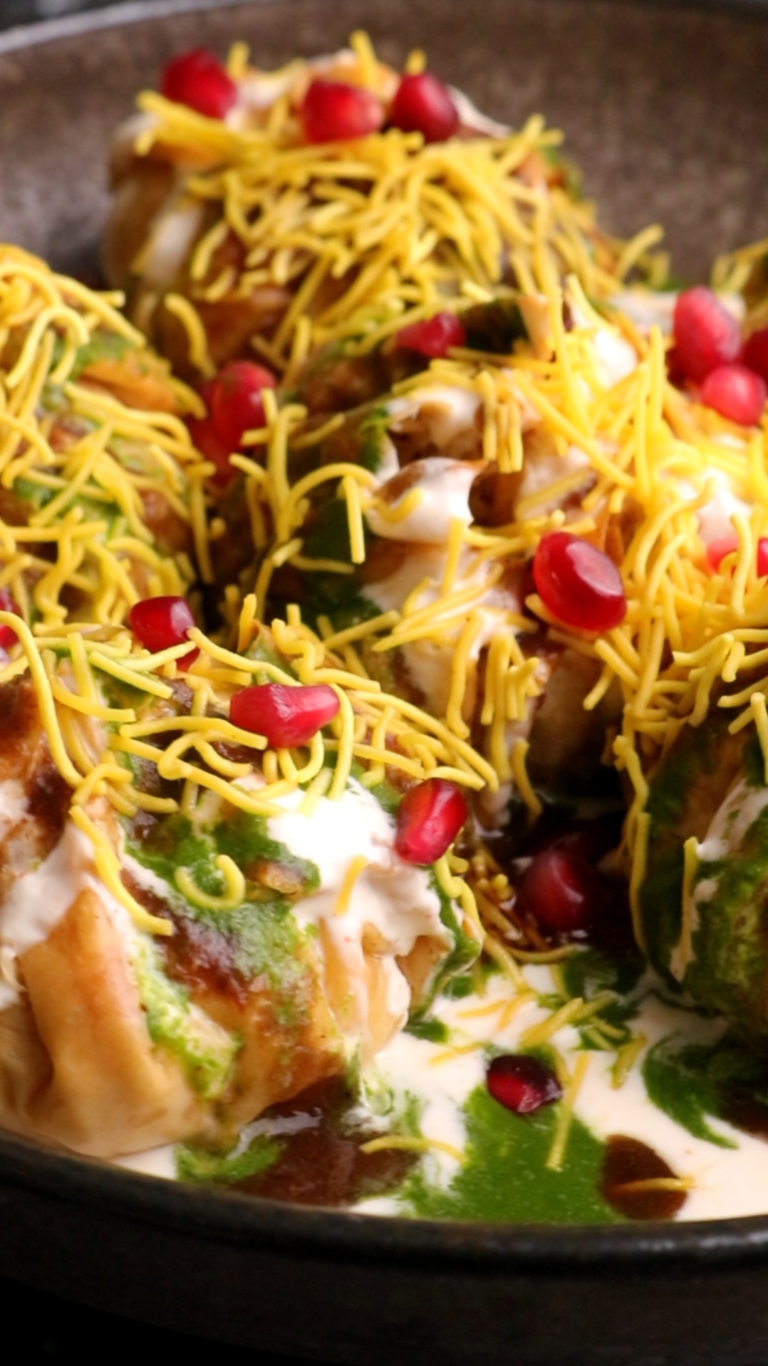 Paneer and Pomegranate Parcels
