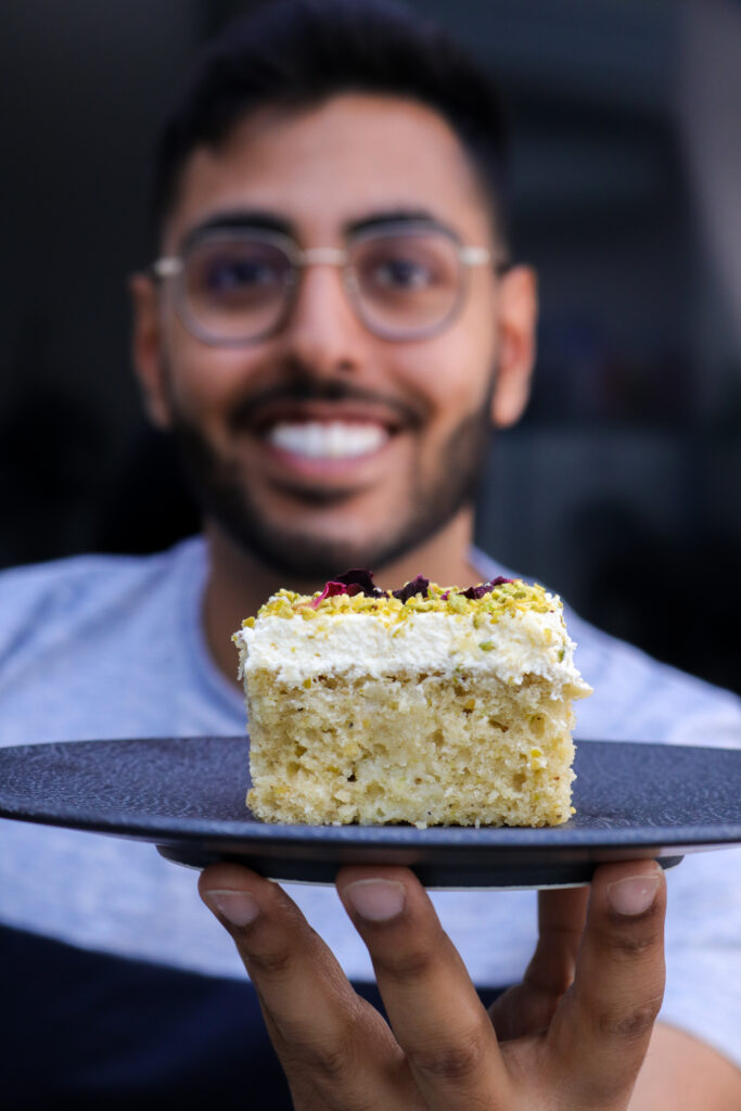 pistachio kulfi milk cake