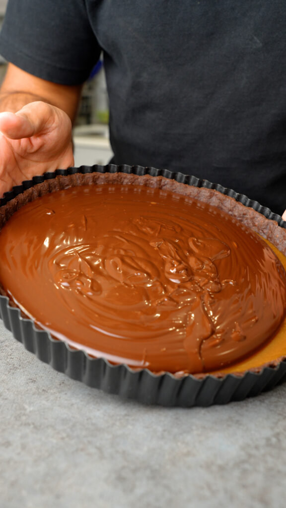 salted caramel chocolate tart