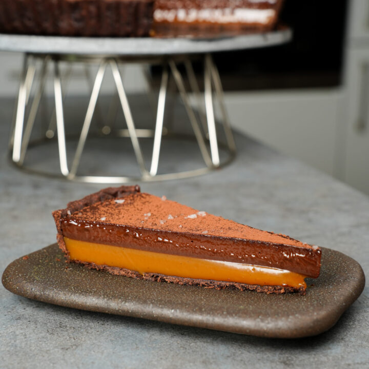 salted caramel chocolate tart