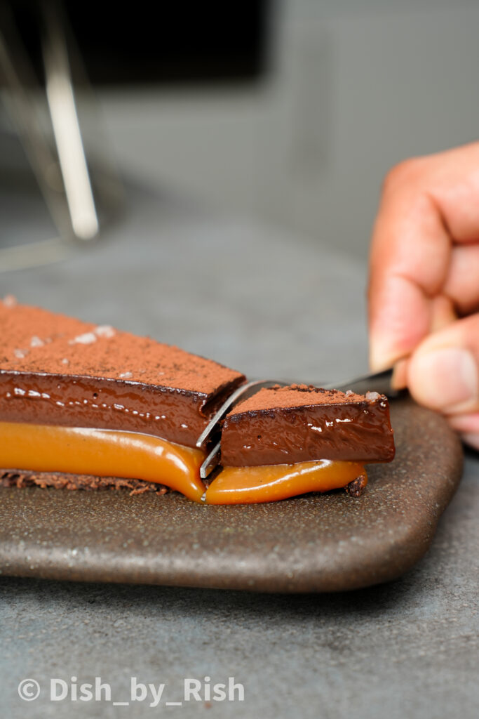 salted caramel chocolate tart