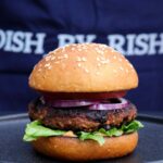 spicy black bean burger