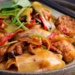 vegan Thai drunken noodles