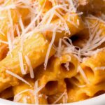 sun-dried tomato and chilli rigatoni