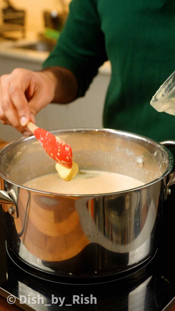 adding dijon mustard to bechamel sauce