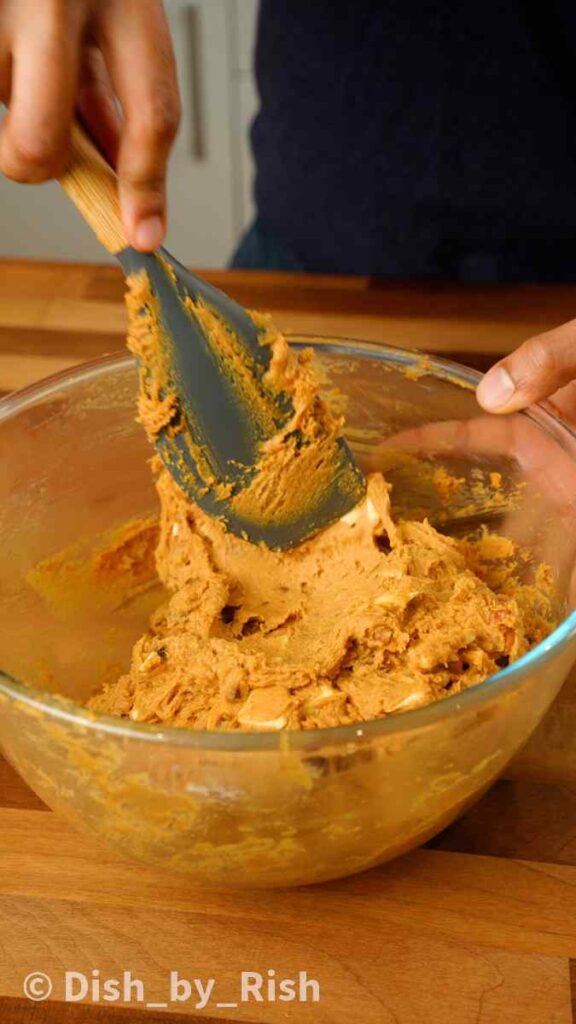 pumpkin spice cookie dough